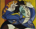 Femme aux bras leves Tete de Dora Maar 1936 Kubismus
